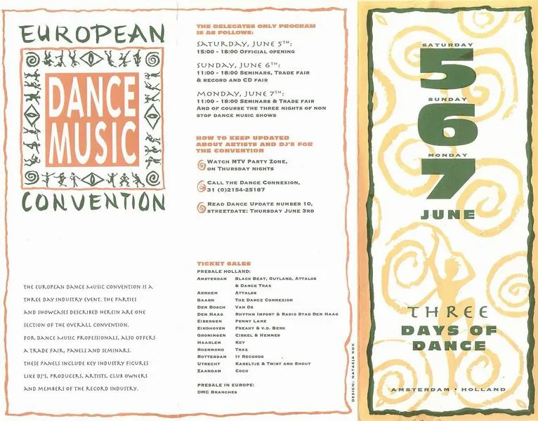 European Dance Music Convention, 1993